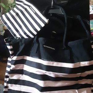 Travel bag with smaller matching bag